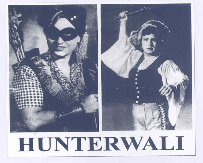 Hunterwali (label) Device mark 1753493 Trademark
