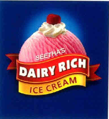 Seetha's Dairy Rich Ice Cream Device mark 2705087 Trademark