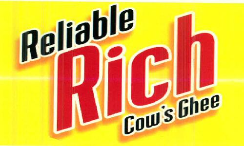 Reliable Rich Cow's Ghee Device mark 2519174 Trademark