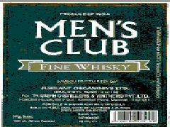 Men"s Club (label) Device mark 1315223 Trademark
