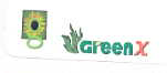 Green X (label) Device mark 1286476 Trademark