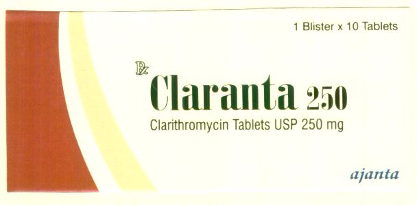 Claranta 250 (label) Device mark 1462736 Trademark