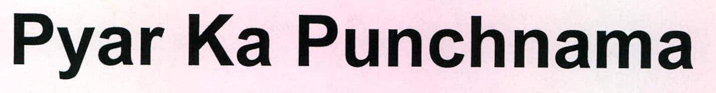 Pyar Ka Punchnama Device mark 2203555 Trademark