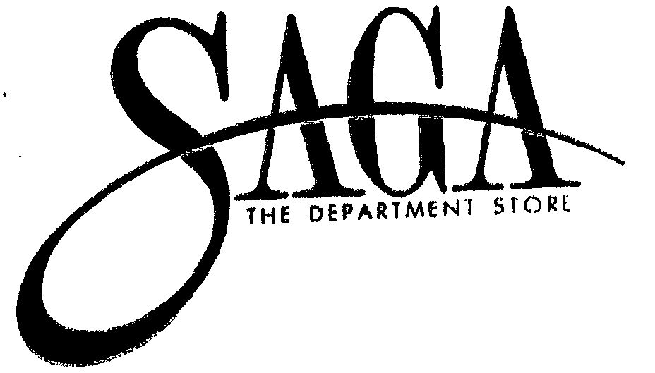 Saga. Device mark 603313 Trademark