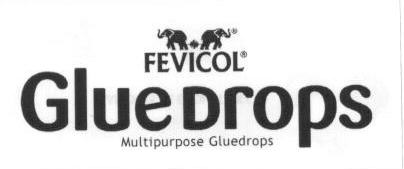 Glue Drops (label) Device mark 1643622 Trademark