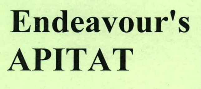 Endeavour's Apitat Device mark 1931325 Trademark