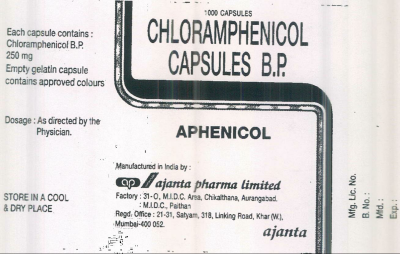 Aphenicol Device mark 715698 Trademark