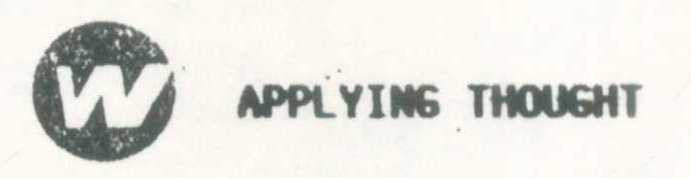 W, Applying Thought (logo) Device mark 758809 Trademark