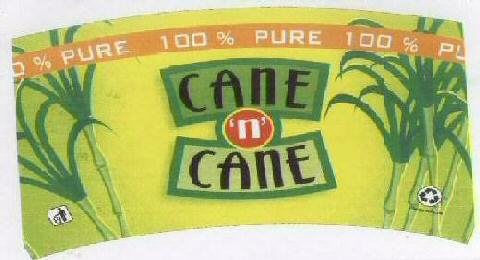 Cane N Cane (device Of Sugar Cane, Label) Device mark 1588398 Trademark