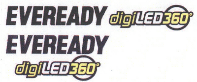 Eveready Digled360 (label) Series Mark Device mark 1989792 Trademark