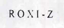Roxi-z Device mark 860733 Trademark