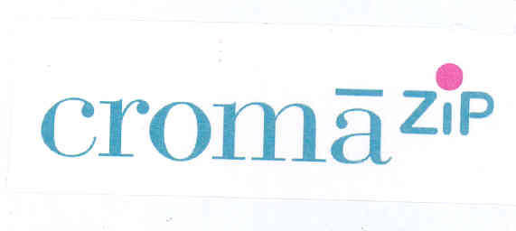 Croma Zip (label) Device mark 1745869 Trademark