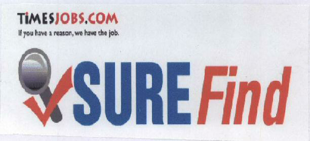 Sure Find With Device Device mark 1426317 Trademark