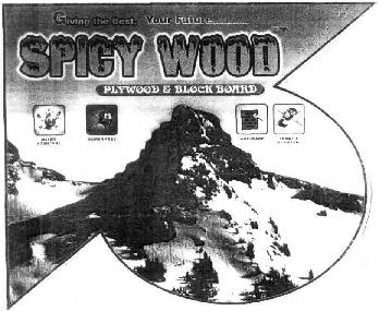Spicy Wood (label) Device mark 1509357 Trademark