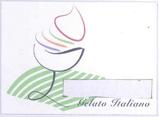 Gelato Italiano (label) Device mark 1477505 Trademark