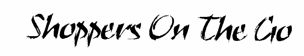 Shoppers On The Go (special Form Of Writing) Device mark 1470062 Trademark