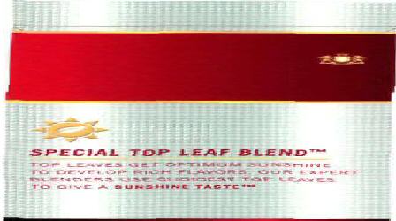 Special Top Leaf Blend (label) Device mark 2367369 Trademark