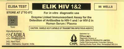 Elik Hiv 1 & 2(device) Device mark 1156216 Trademark