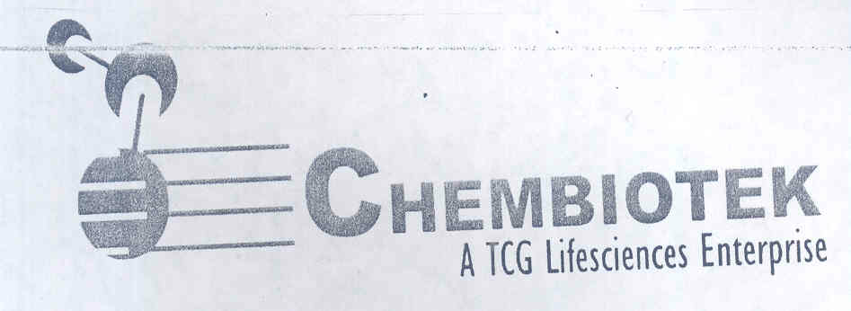 Chembiotek (dev. Of Gom.) (lable) Device mark 1605929 Trademark