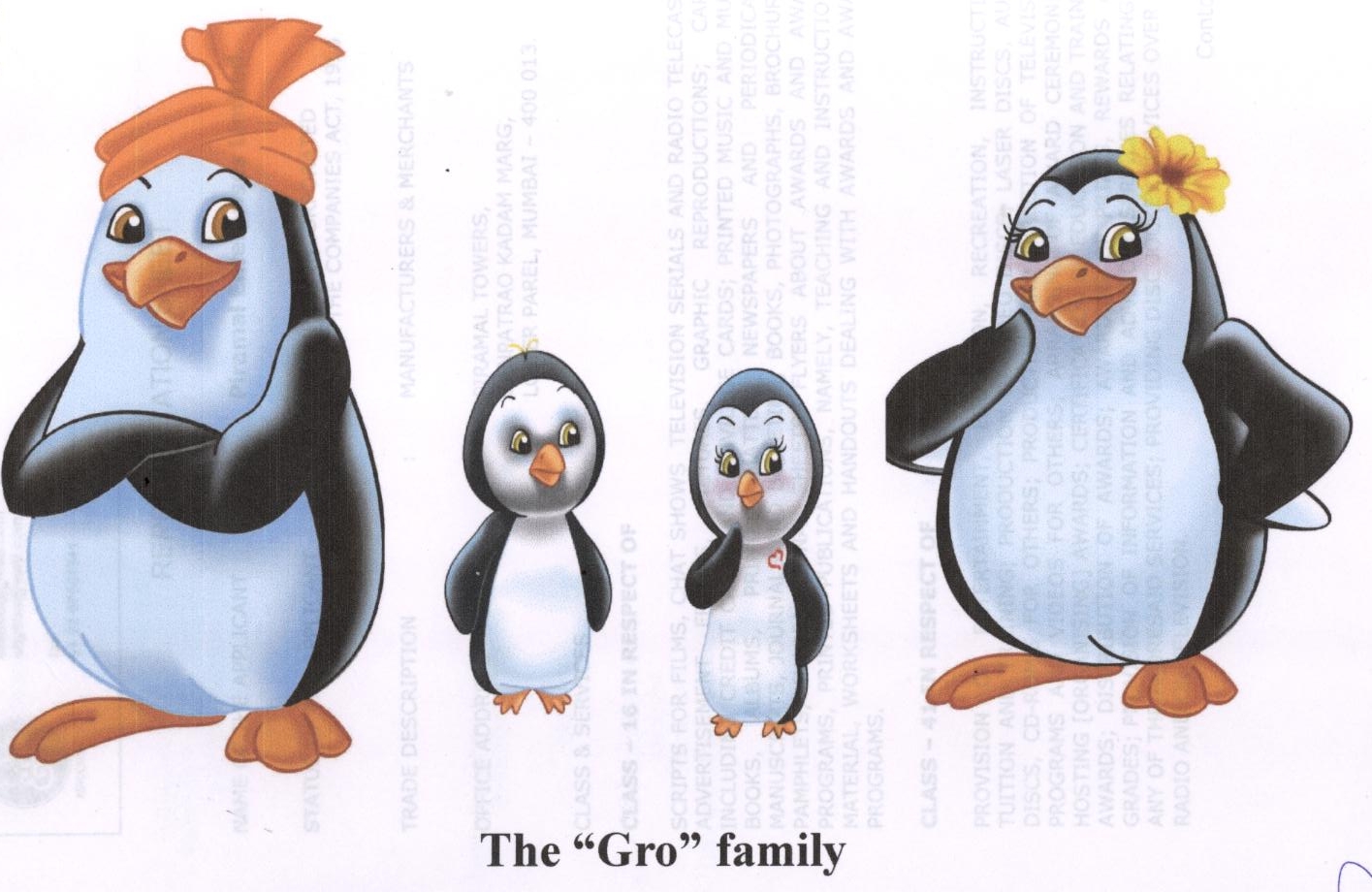 The "gro"family Device mark 1893326 Trademark