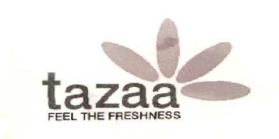 Tazaa Feel The Freshness (logo) Device mark 1584688 Trademark