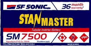 Sf Sonic Stanmaster Sm 7500(label) Device mark 2815738 Trademark