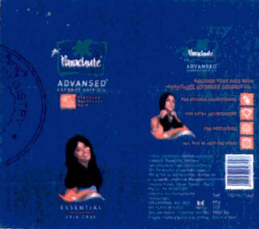 Parachute Advansed Coconut Hair Oil(device Of Women) Device mark 1444617 Trademark