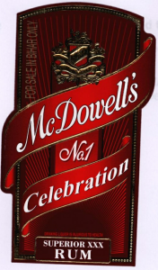 Mcdowell's No.1 Celebration Superior Xxx Rum Device mark 2248443 Trademark
