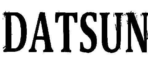 Datsun (logo) Device mark 2669441 Trademark