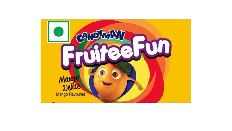 Candyman Fruitee Fun Mango Delite Device mark 2624986 Trademark