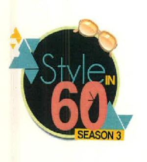 Style In 60 Season 3 Device mark 2714319 Trademark