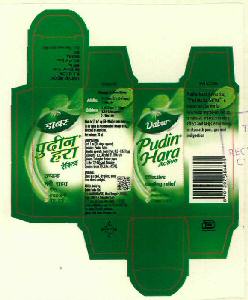 Dabur Pudin Hara (label) Device mark 2764762 Trademark