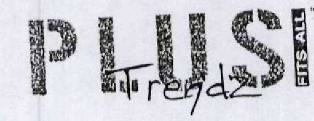 Plus Trendz Device mark 1839972 Trademark