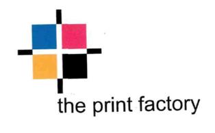 The Print Factory, Device Of Plus Sign Within Four Squares Device mark 2866368 Trademark