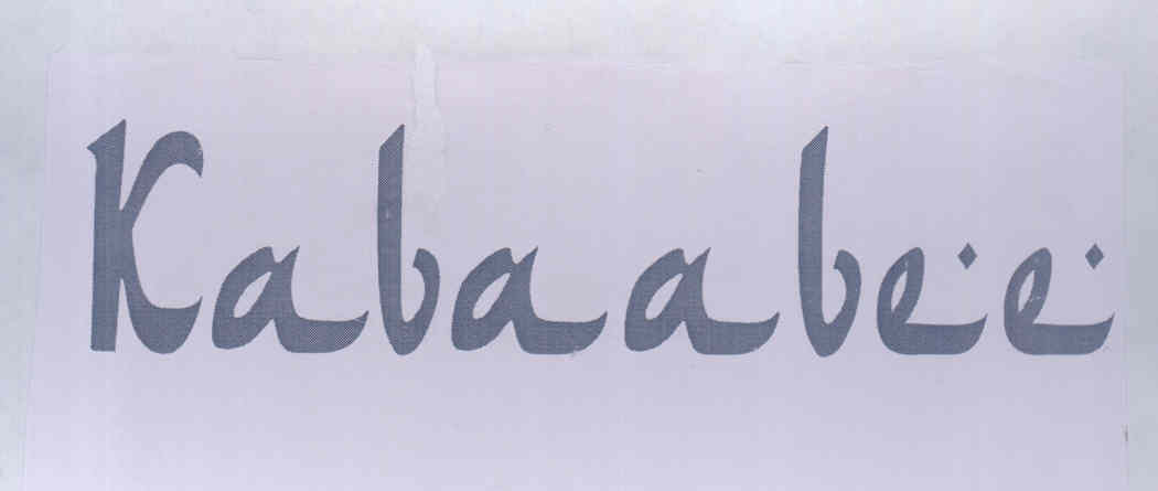 Kabaabee (label) Device mark 1736256 Trademark