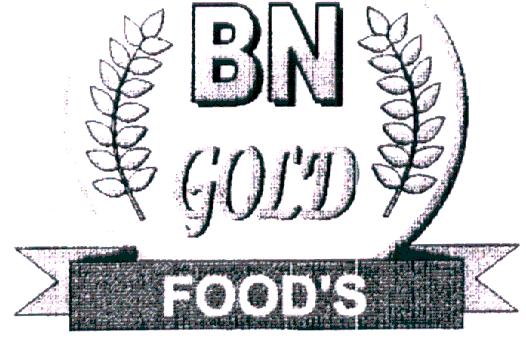 Bn Gold Foods Device mark 1908491 Trademark