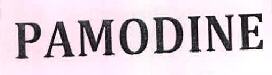 Pamodine Device mark 2488696 Trademark