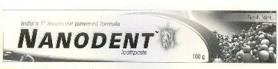 Nanodent Toothpaste Device mark 2326306 Trademark