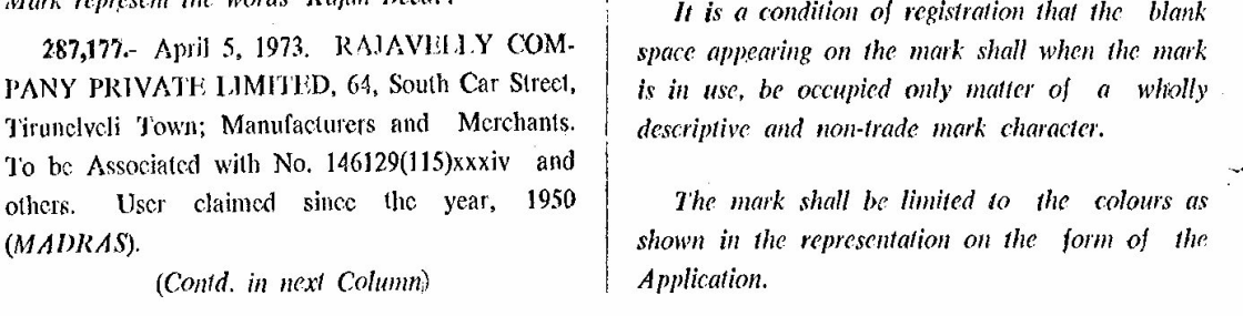 Kajah (device) Device mark 287177 Trademark