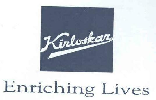 Kirloskar (device Of Underline) Device mark 1585310 Trademark