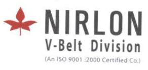 Nirlon (device Of Flower)v-belt Division Device mark 1651784 Trademark