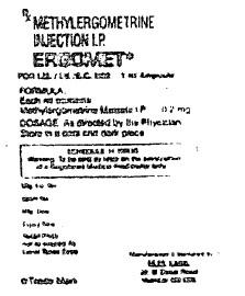 Ergomet Device mark 852034 Trademark