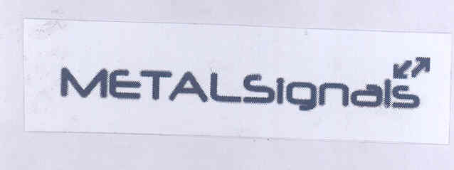 Metalsignals (label) Device mark 1708689 Trademark