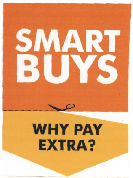 Smart Buys (label) Device mark 1659337 Trademark
