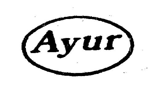 Ayur (lable) Device mark 758916 Trademark