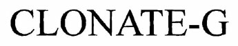 Clonate-g Device mark 1075371 Trademark