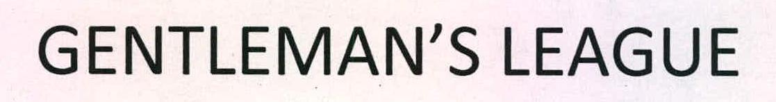 Gentleman's League Device mark 2224912 Trademark