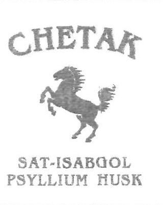 Chetak Sat-isabgol Psyllium Husk (device) Device mark 2411613 Trademark