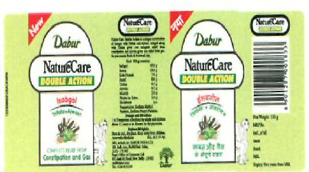 New Dabur Nature Care Dbuble Action(label) Device mark 2486824 Trademark