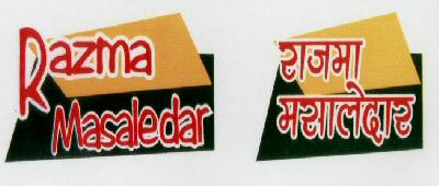 Razma Masaledar With Label Device mark 1683870 Trademark
